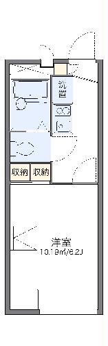 レオパレス飯田の間取り