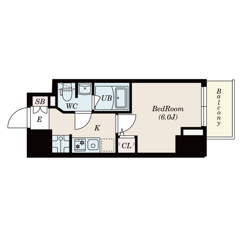 S-RESIDENCE松戸Lichtの間取り