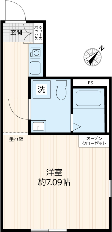 センターテラスの間取り