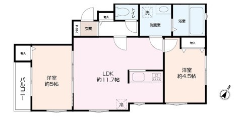グラトゥーイトの間取り
