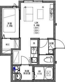 KEIAI RESIDENCE 淵野辺Ⅲの間取り