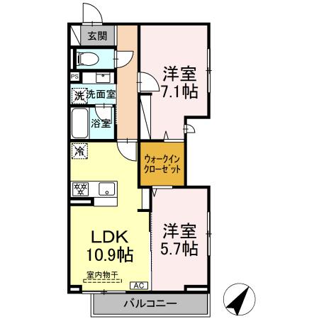 ホープハイツの間取り