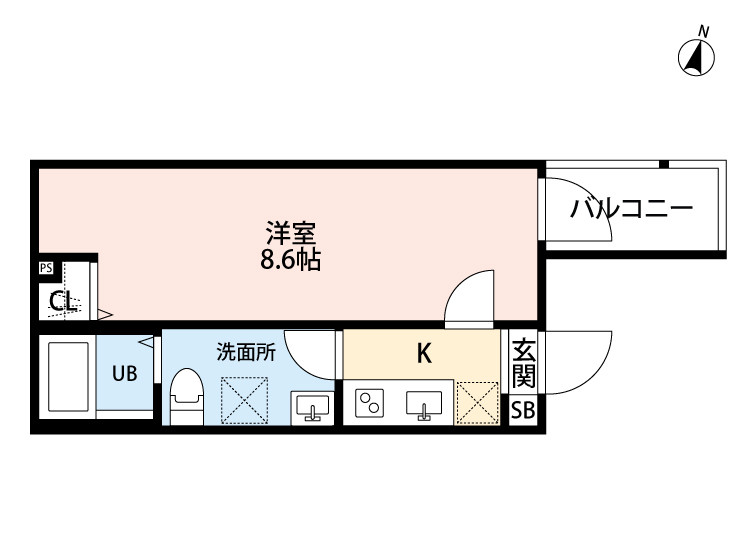 Progress(プログレス)の間取り