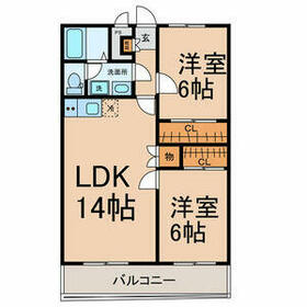 ドリームマンション佐野Ⅱの間取り