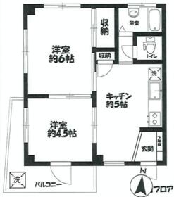 第21大宮パークサイドマンションの間取り