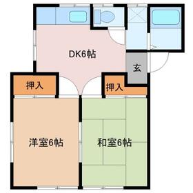 富士ハイツの間取り