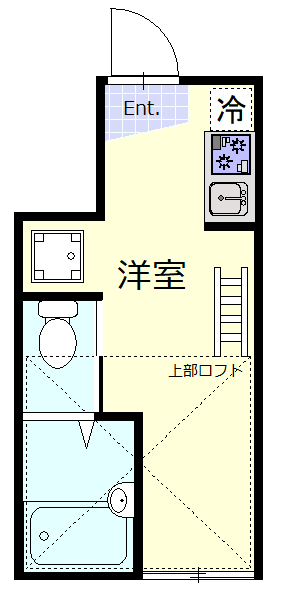プラチナシティ蒲田の間取り