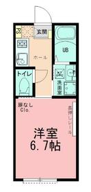クレスタ鴨居の間取り