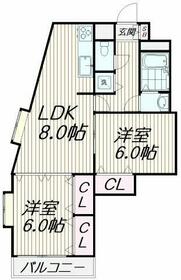 Ｇカレントの間取り