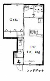 エバーグリーンの間取り