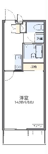 レオネクストコスモスの間取り