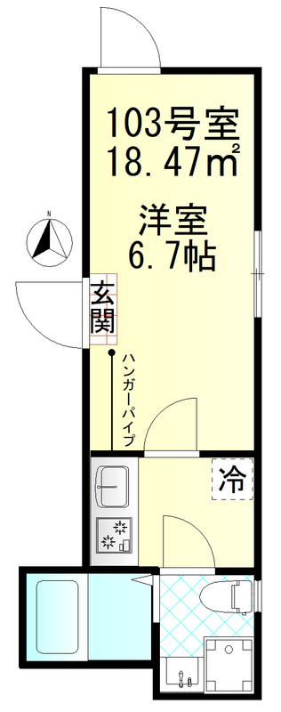 パサージュ武蔵小金井の間取り