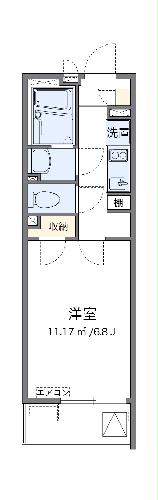 レオネクストさくらブリアンの間取り