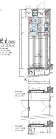 リヴシティ平和島の間取り
