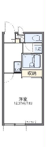 レオパレスアイゼンバーンの間取り