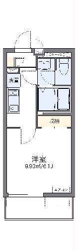 レオネクストファーストワイズの間取り