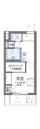 レオパレスMIMURAの間取り