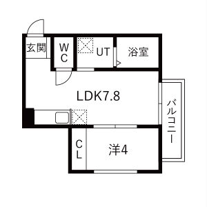 Hibariビル栄生※キャンペーン中の間取り