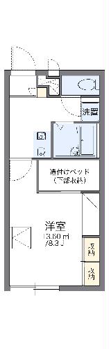 レオパレスはるの間取り