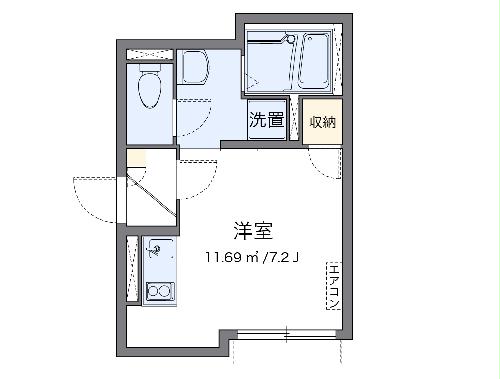 クレイノパル ラ パの間取り