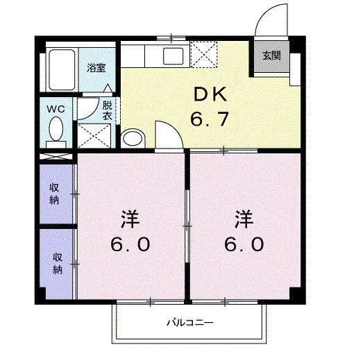 ニューシティの間取り