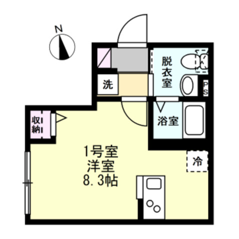 ベイルーム久里浜の間取り
