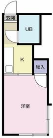 ハイツ綱島の間取り