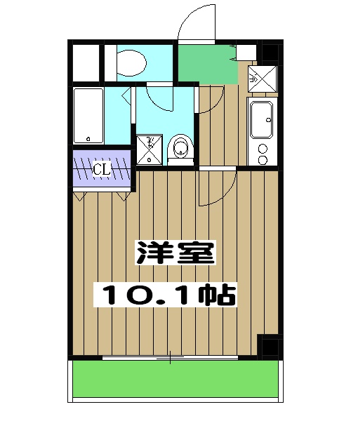 エリーフラッツ上桂の間取り