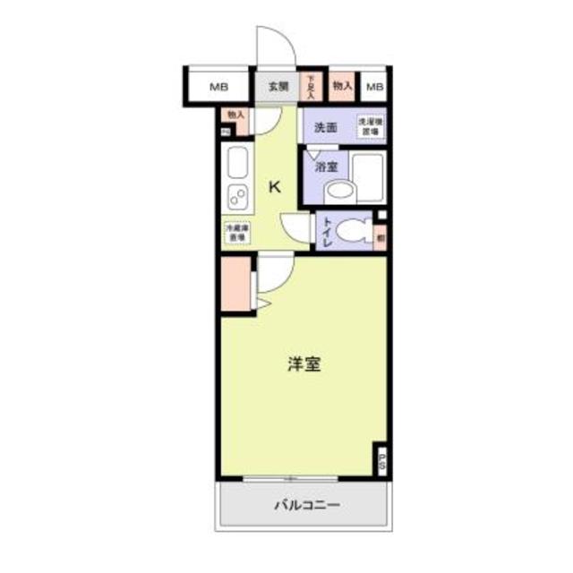 プレステージ桜坂の間取り