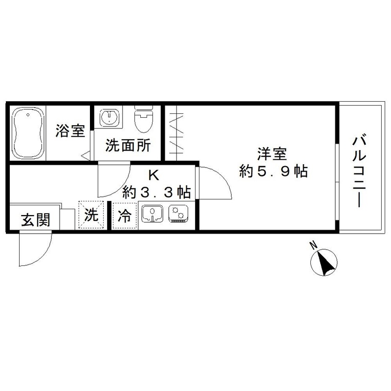 センターヴィレッジ三郷の間取り