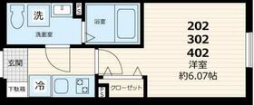 GATE Residence Mitakaの間取り