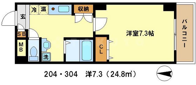 レジデンス花菱の間取り