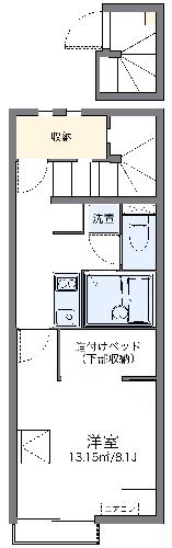 レオネクスト健の間取り