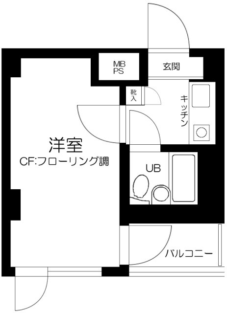クリオ石川台壱番館の間取り