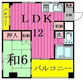 ＲＩＢＥＩＲＡⅠ～リベイラワン～の間取り