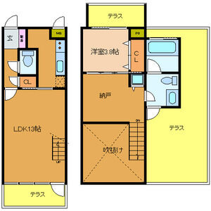 La MODERNITEの間取り