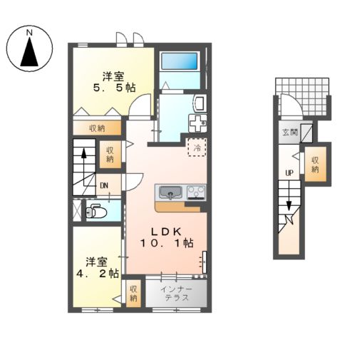 malie(マーリエ)の間取り