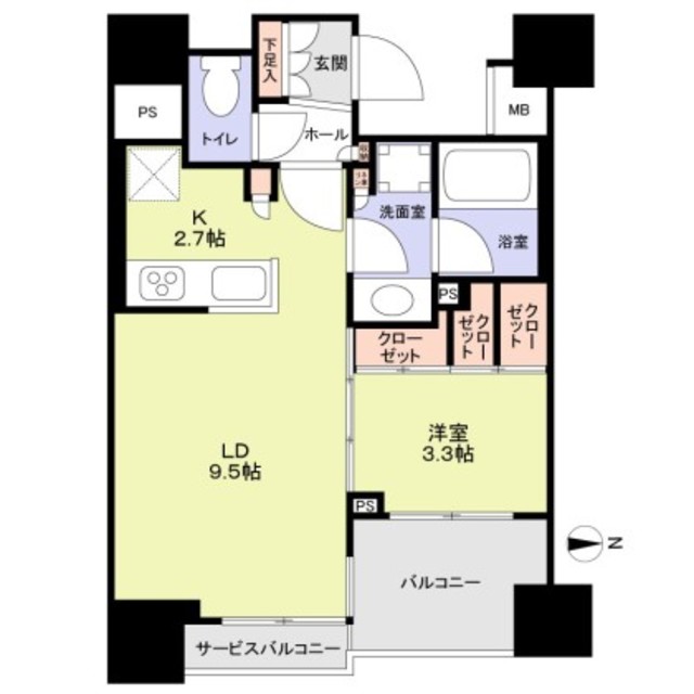 3/3 間取