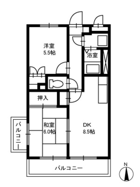 アーバンス・Ｋの間取り