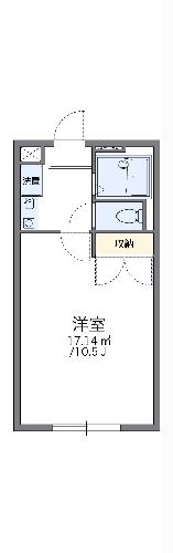 レオパレスGRACEⅢの間取り