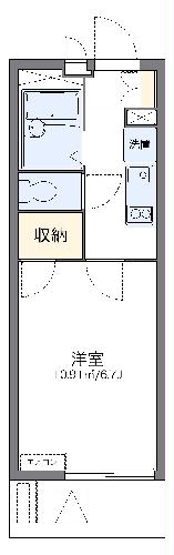 レオパレスグランドールの間取り