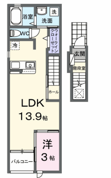 エターナル ヴィレッジⅡの間取り