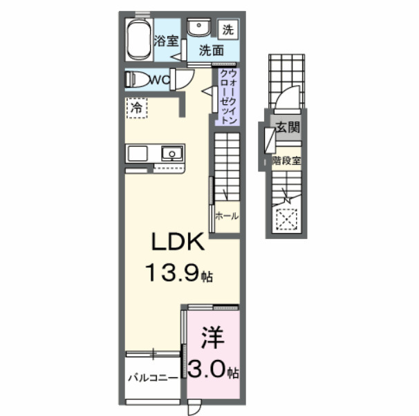 エターナル ヴィレッジⅢの間取り
