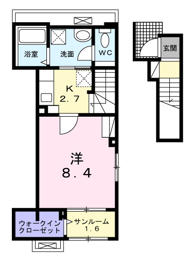 ウインピーの間取り