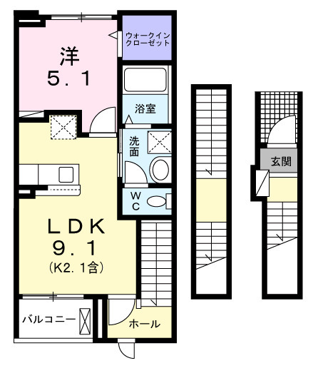 ウインピーの間取り