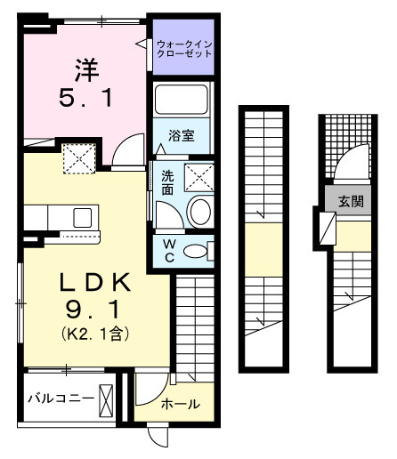 ウインピーの間取り