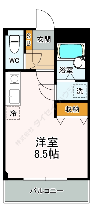コンフォール港南台の間取り