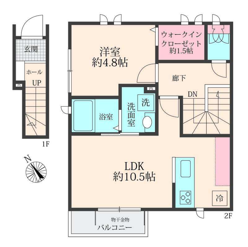 1/3 間取