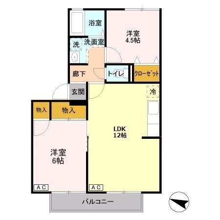 ロイヤルアネックス弐番館の間取り