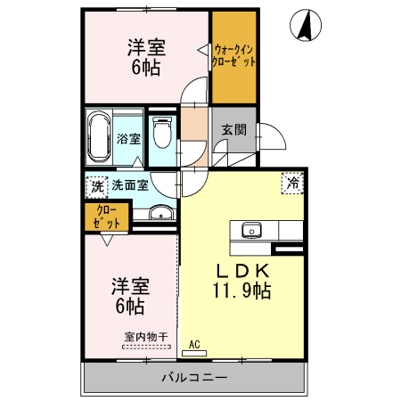 レジェンド Aの間取り